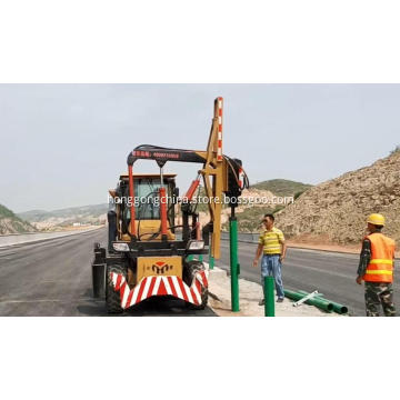 Off-road chassis Highway Guardrail Pile Driver
